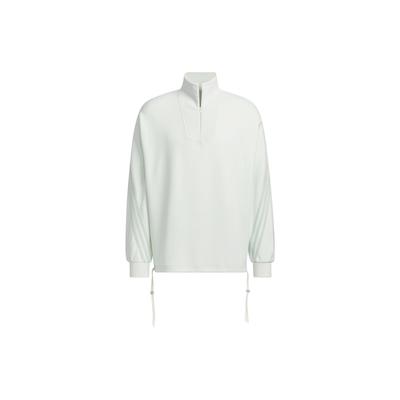 adidas X Yang Guidong Kollaboration FW23 Half-Zip Pulloverjacke Unisex-Jacke Leinen-Grün JE1121