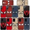 Case for Samsung Galaxy S25 S23 S22 S24 Ultra FE A05 A06 A15 A16 A36 A37 A35 A54 A55 A56 A57 A25 A26 A53 A17 Cartoon Spiderman Marvel Spider Man Cover