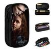 The Twilight Saga Breaking Dawn Pencil Cases Cute Edward Bella Vampire Pen Box Bag for Student Large Storage School Pencilcases