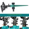 92MF Automatic Rotating Lawn Water Sprinkler with 360 Degree Rotation for Garden and Grass Irrigation Adjustable Efficient