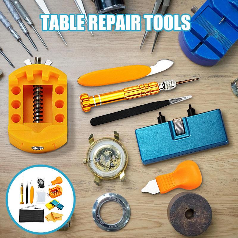 Watch Back Removal Tool Kit Professional Watch Back Cover Remover 11X Portable Watch Tools Watch Case Opener For Battery Replace