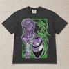 Y2K Anime Girl Graphic T-Shirt Gothic Grunge Punk Alt Vintage Streetwear Aesthet