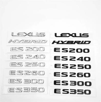 Applicable Logo Lexus ES IS GS NX HYBRID Trunk Letter Label English Number Label