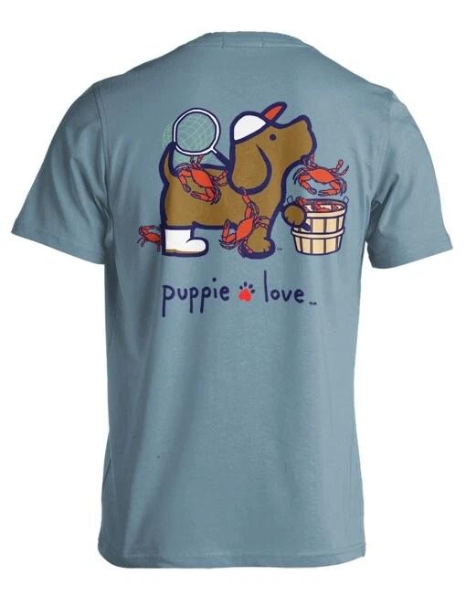 New PUPPIE LOVE Crab Pup T Shirt 2XL