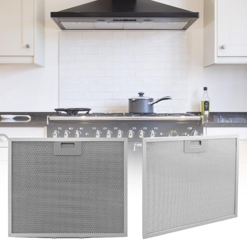 Reusable Kitchen Ventilation Filter Corrosion Resistant Aluminum Net With Tool Complimentary Installation