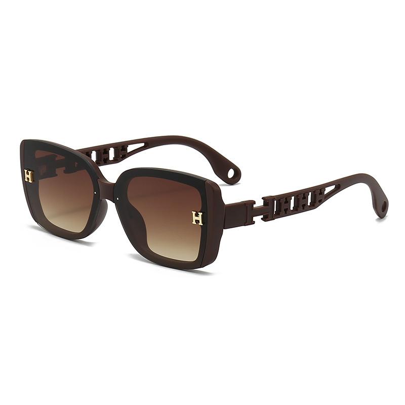 Summer new high-end anti-ultraviolet hollow foot sunglasses sunglasses women's high-end sunglasses women