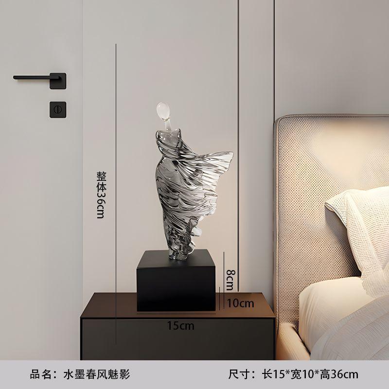 Abstract Character Resin Sculpture Nordic Art Home Livingroom Desktop Statues Decor Crafts Office Cafe Table Ornament Store Gift