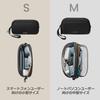 tomtoc Freestanding Gadget YKK Recycled Travel Black Compact, Pouch, Zipper, Materials, Pouch, Water-Repellent,