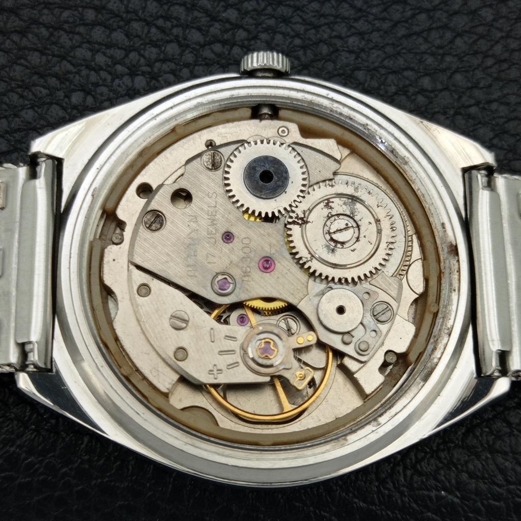 ALLWYN 6300A HAND-WINDING VINTAGE INDIA MENS ORIGINAL DIAL WATCH a706081-1