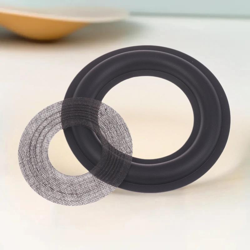 2Pcs For Speaker Foam Folded Edge Ring /Foam Spider Loudspeaker Woofer Repair Side Surround Circle Replacement Parts