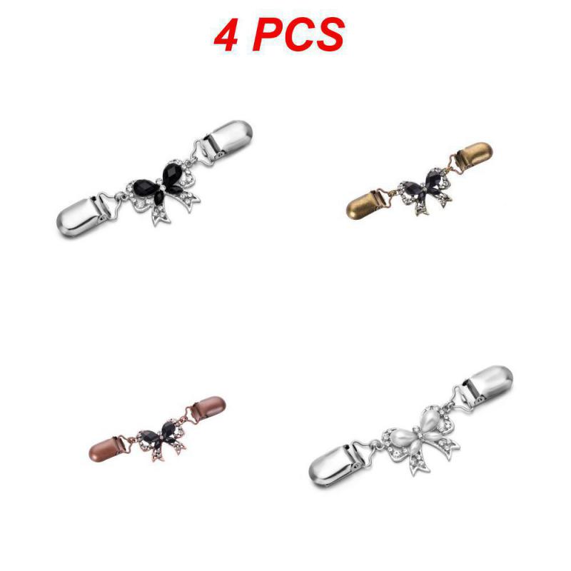 2/3/4PCS Scarf Fasteners Secure Hold Versatile Usage Stylish Eye-catching Design Practical Trendy Clothing Fastener Haberdashery