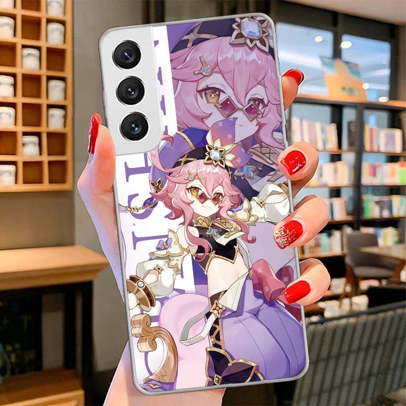 Genshin Impact Anime Cover Phone Case For Samsung Galaxy S26 S25 Edge S24 Ultra S23 S22 Plus S21 S20 FE Soft Fundas Shell Galaxy