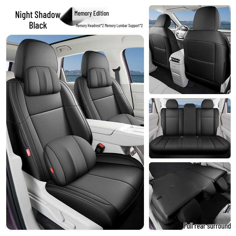 Compatible Leapmotor LAFA5 Seat Covers: Full Coverage Perforated Leather Cushions for All Seasons, Fits 26 Models