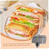Roasted Sandwich Manufacturer Non Stick Toastie Manufacturer Double Sided Sandwich Baking Pan with Removable Handle for Breakfast