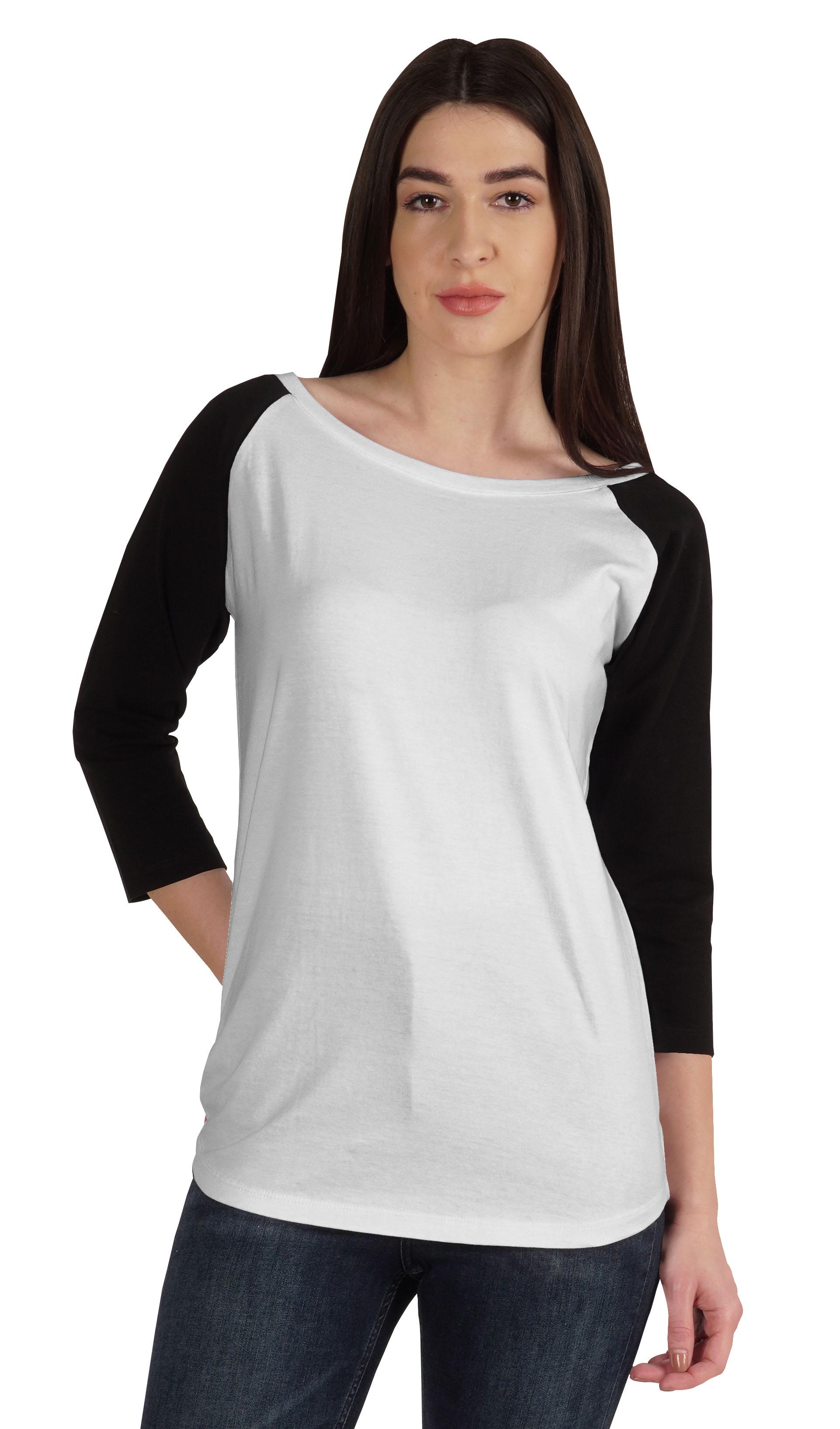 

Inkmeso Жіноча бейсбольна футболка з рукавом реглан із кольоровим блоком і повсякденний спортивний трикотаж XS білий