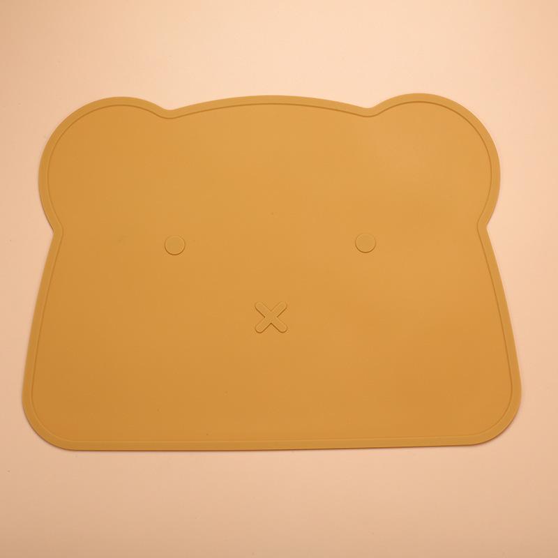 Silicone Bear Suction Bowl: Drop-proof Tableware for Infants