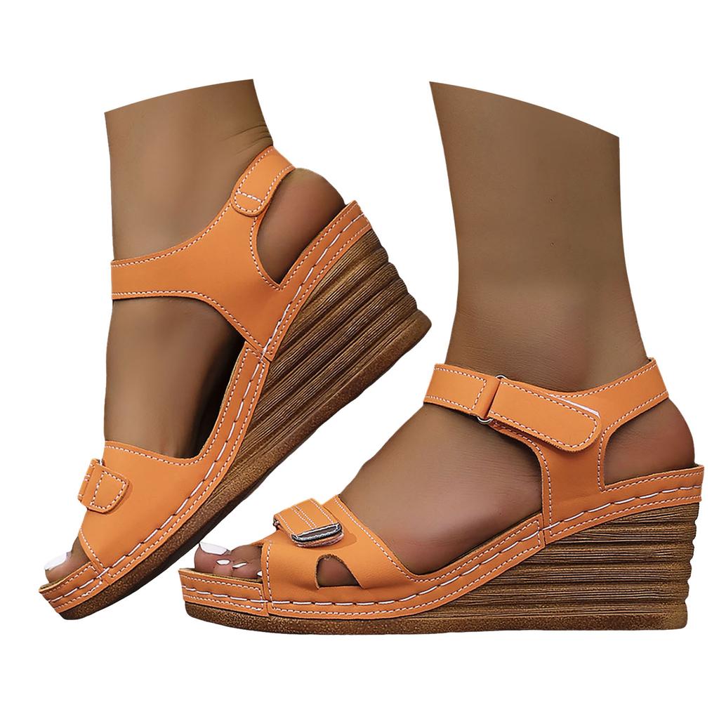Platform Wedge Sandals Lightweight Summer Strap Casual Vacation Sandals Comfortable Walking Sandals For Women For Women Sandals