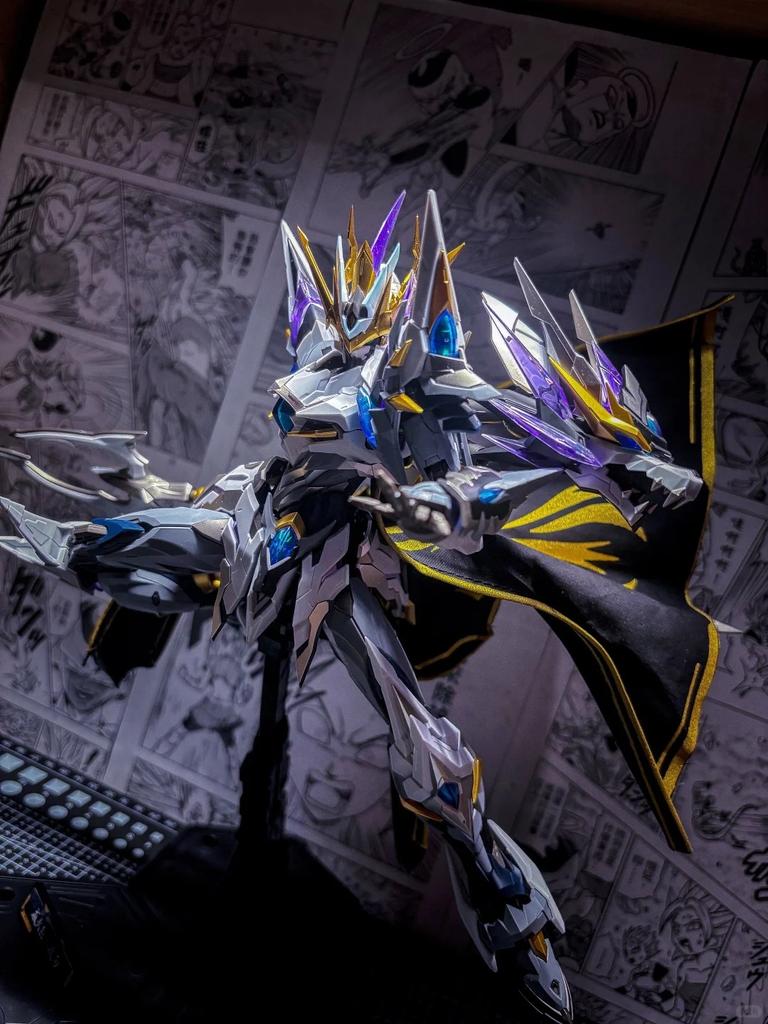 In Stock Motor Nuclear Model Aobing Weiwu Color Mg 1/100 Toy Mnp-Xh03W Assemly Model Kit Aobin Alloy Skeleton Action Figure Toys