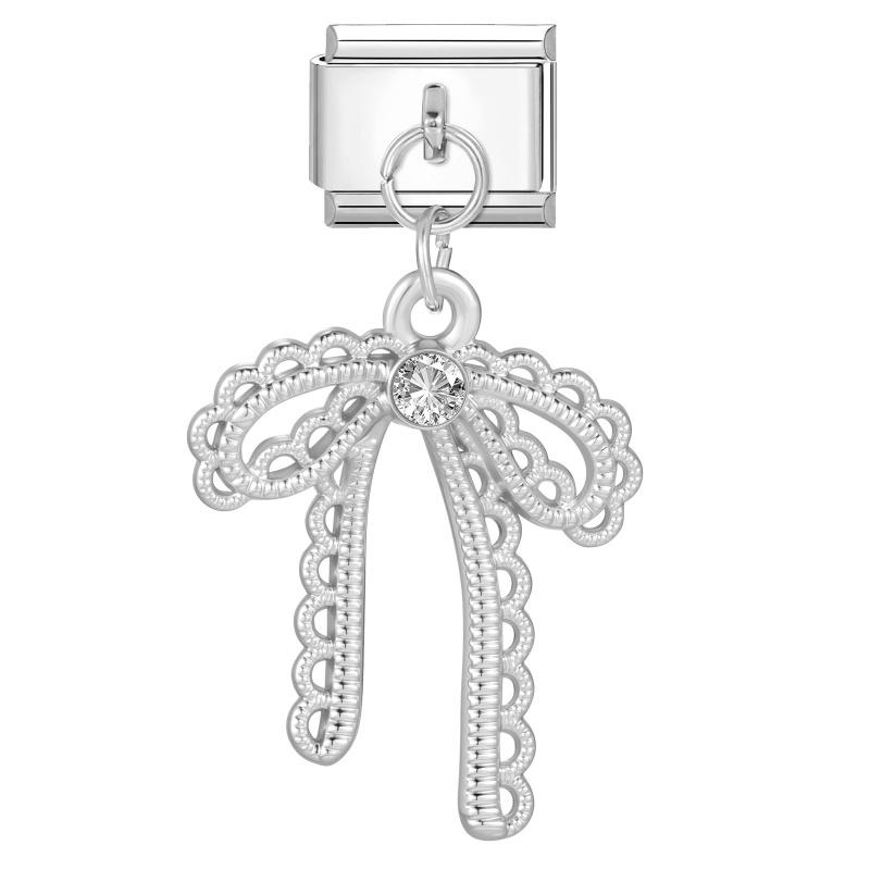Fashion Magic Wand Heart Sun Baseball Rugby Pendant Italian Charm Link Fit 9mm Stainless Steel Bracelet DIY Making for Men Women