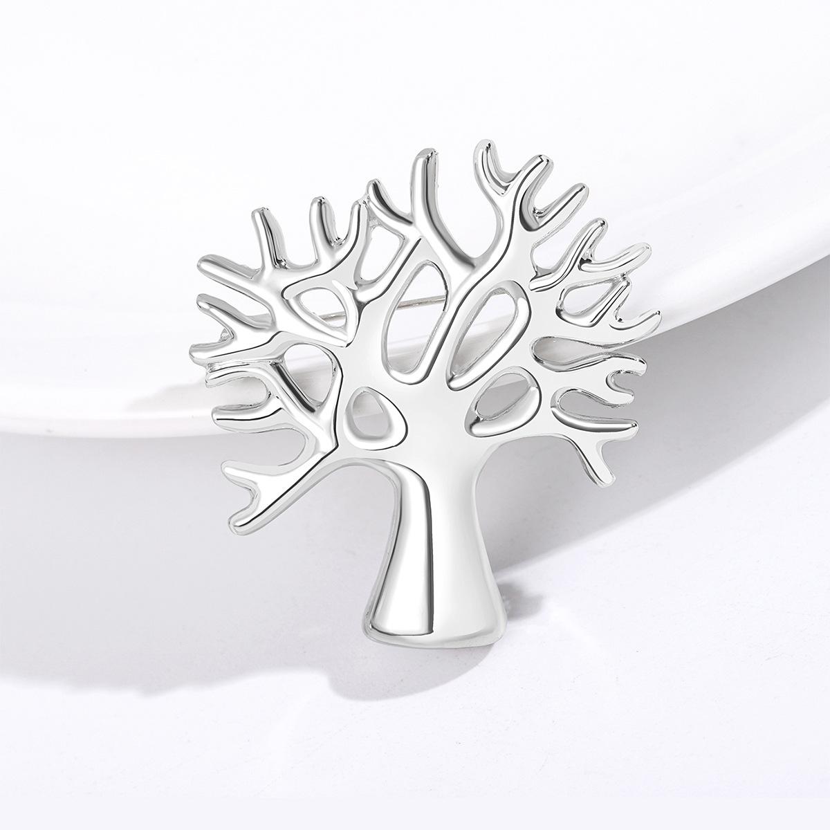 

Мода Темперамент Корсаж Дерево Фортуны Брошь Воротник Булавка Аксессуары Для Одежды