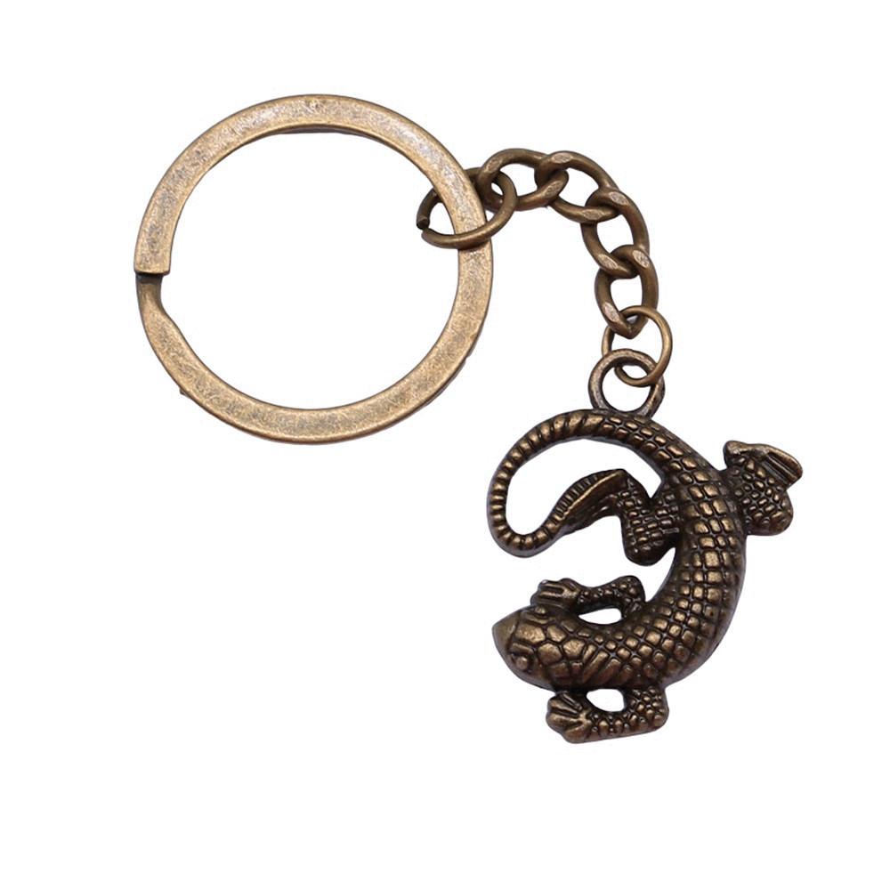 Bat Charm Keychain Spooky Insect Key Holder Halloween Day 28mm Ring
