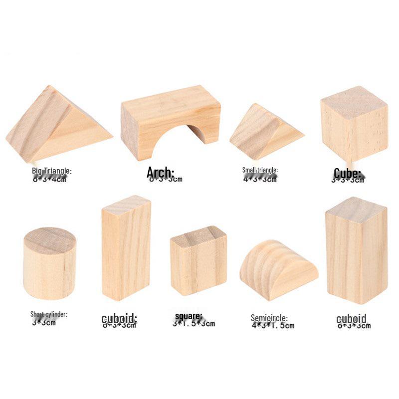 Montessori Educational Construction Toys: Children's Building Blocks Set for Kindergarten & Early Education