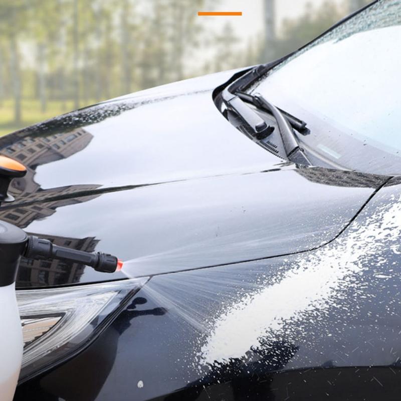 Premium Hand Pump Foam Sprayer Watering Can Snow Adjustable Window Cleaning Car Washing Pressure Nozzle Washer