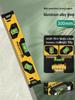 Mini Magnetic Aluminum Bubble Level - High Precision, Solid Anti-Drop Design for Household Use