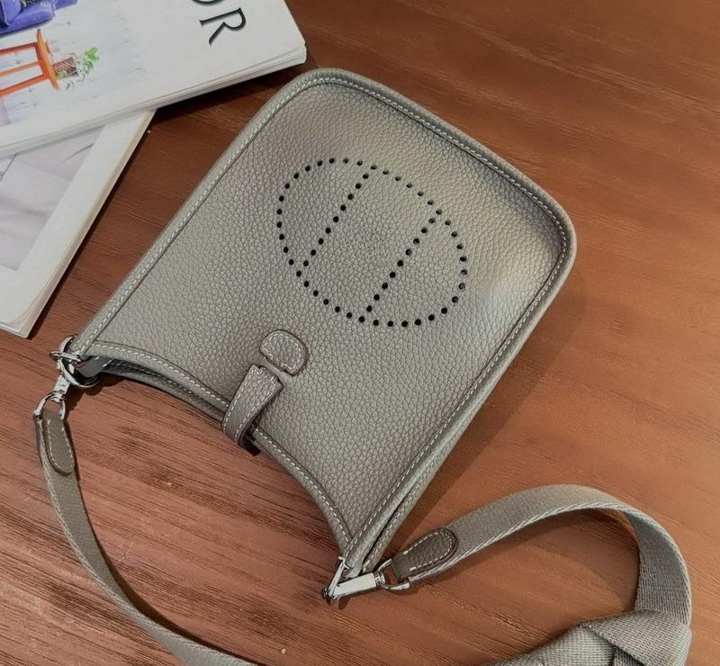 New Casual Bag Leather First Layer Cowhide Small Square Bag Tote Bag Portable Shoulder Messenger Women's Bag