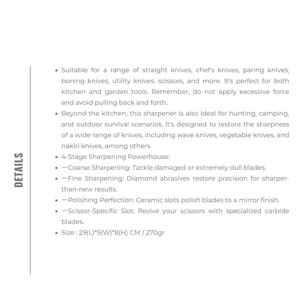 Homlly Revivo Pro Kitchen Knife Scissor Sharpener knife sharpener