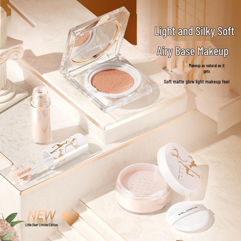 HLOFF True Love Makeup Gift Box: Luxury 10-Piece Set with Gift Bag for Qixi Festival Valentine's Day, Perfect for Young Beauty Enthusiasts