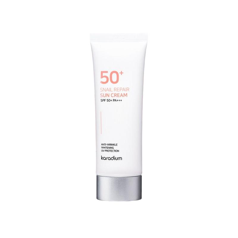 Karadium Snail Repair Sun Cream SPF 50+ PA+++ | Deep Hydrating & Regenerating Sunscreen | 70ml / 2.37 fl.oz.