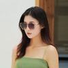 Fashion Brand Design Vintage Rimless Rhinestone Sunglasses Women Men Retro Cutting Lens Gradient Sun Glasses Female