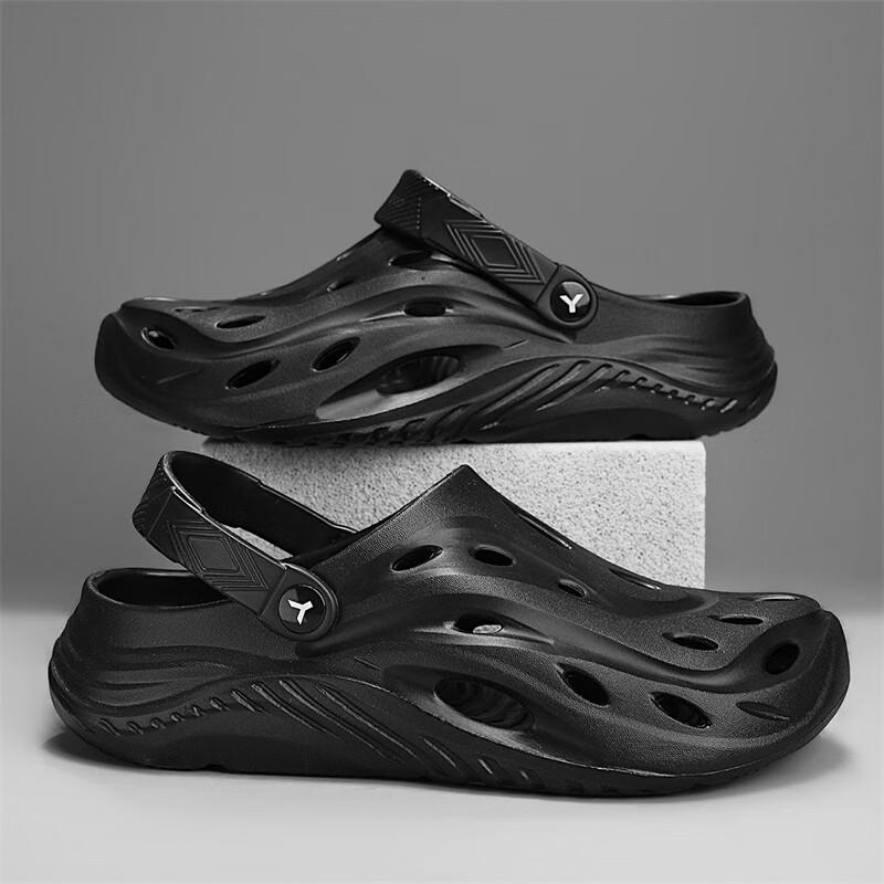 Yi Er Kang Men s Dual-Use Closed-Toe Clog Sandals 43