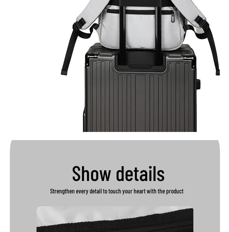 Unisex Lightweight Badminton Racket Bag with Shoe Compartment & Laptop Pocket - Large Capacity for Short-Distance Outdoor Travel