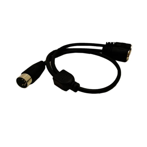 SinLoon 5-Pin MIDI DIN Cable for MIDI Keyboards (Synthesizers, Organs, Digital Pianos, and MIDI Guitars) with B&O System Instrument Performance Signal