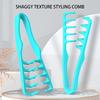 Men Hair Styling Brush, Textured Comb, Men Bang Root Lifting Brush, Bang Hair Volume Root Lifting Clip Comb, Curls Tool