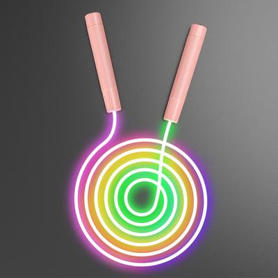 Çocuklar için LED Atlama İpi Işıklı Egzersiz Atlama İpi Spor Fitness için Işıklı Atlama İpleri