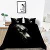2023 New Style Wolf Print Bed Quilt Cover Comforter Duvet Covers Breathable Kids Friend Gift Cool Creative Home Decor Washable Bedclothes