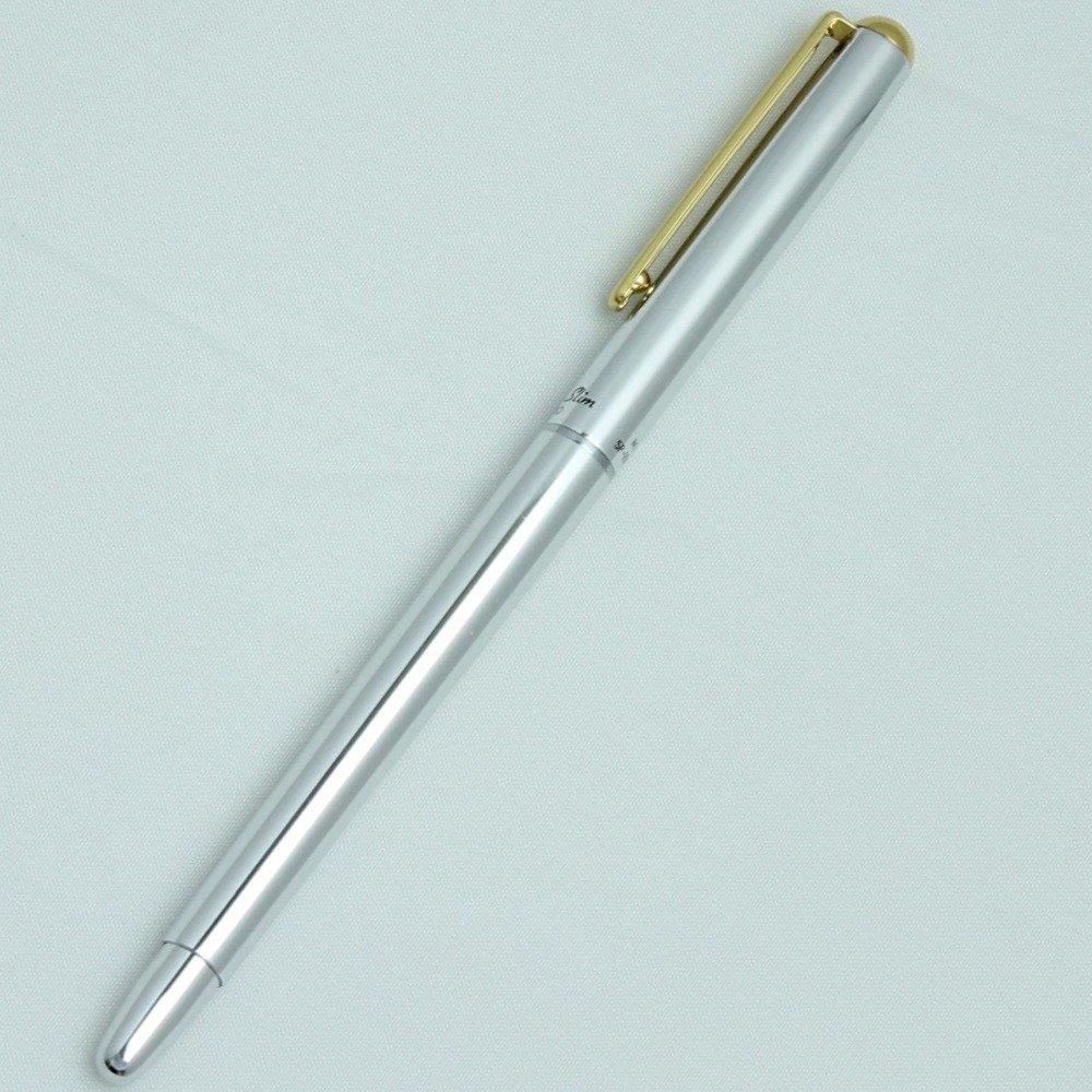 Auto Mechanical Pencil Mine Slim Sharp Silver SP-10S