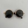 Pet Fashion Round Sunglasses for Cats & Dogs - 9cm Cotton Doll Accessories