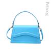 Designer Shoulder Bag Casual Solid Color Leather Small Handbags 2023 New Fashion Women'S Bag Square Flap Crossbody Bags