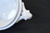 ROYAL COPENHAGEN White Fluted Half-Lace Sugar Pot Denmark Vintage Rare
