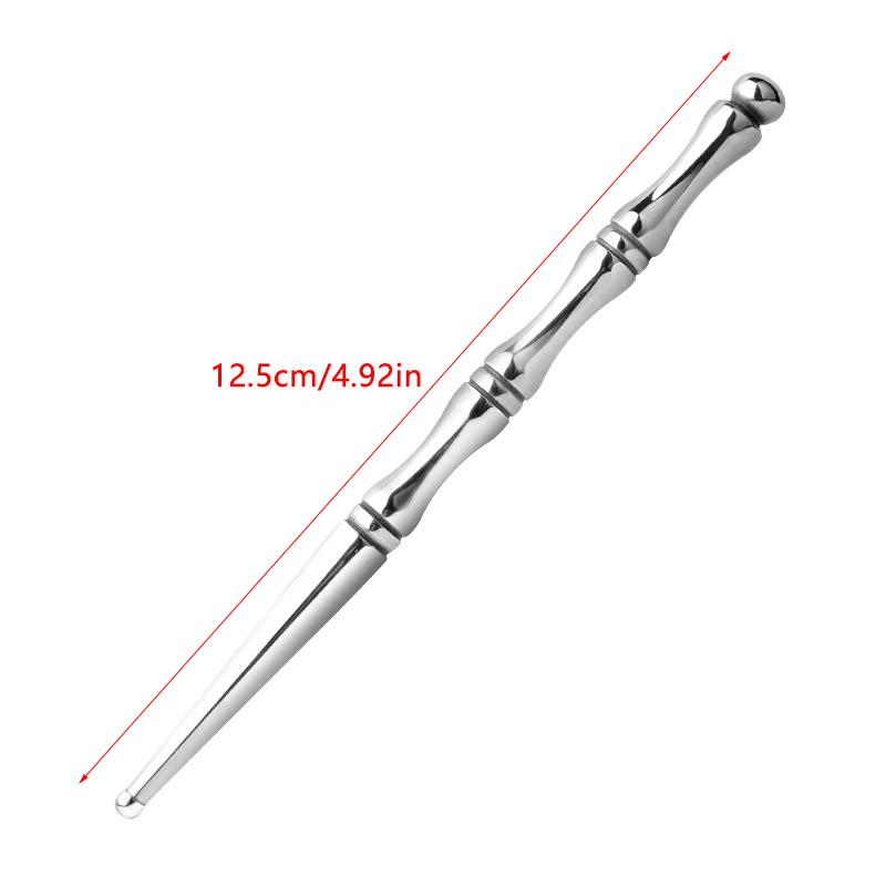 Penna per Agopuntura Manuale in Acciaio Inossidabile Strumento Massaggiatore a Pressione Profonda per Massaggio Rilassante del Corpo Sollievo dal Dolore Bastoncino Terapia