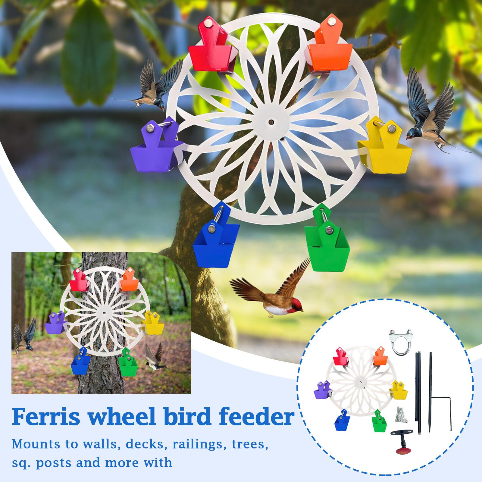 

Provide Fun Ferris Wheels And Bird Ferris Wheel Toys For Your Feathered Friends One Size белый