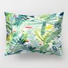 30x50cm Tropical Plant Polyester Pillow Cases Sofa Chair Living Room Home Decoration Green Leaves Plant Sunflower Pillowcase