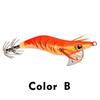 2.0#  2.5#  3.0# Jigs Luminous Lifelike Squid Hook Wood Shrimp Lures Octopus Bait Fishing Tackle