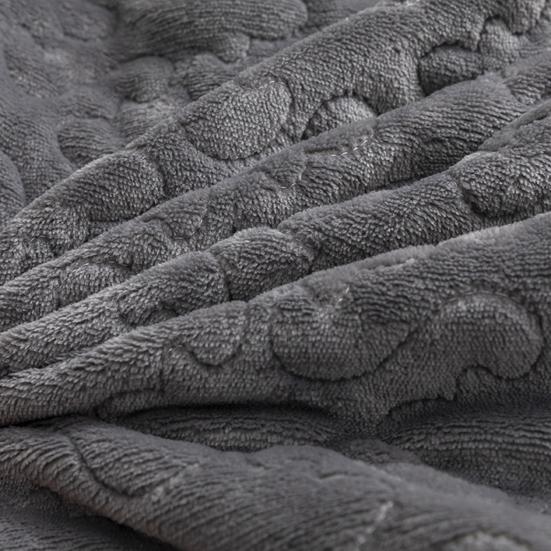 Velvet Pillowcase Autumn Winter Pillow Cover with Pleated Edge Skin-friendly Pillow