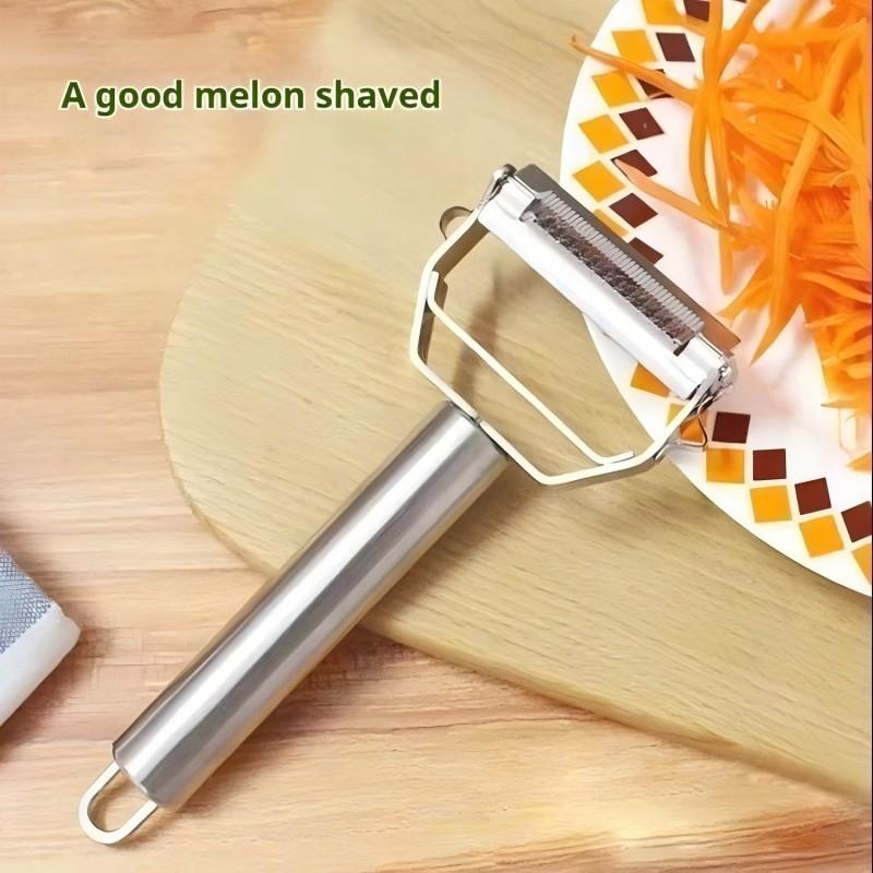 Škrabka 4v1 Multifunkční struhadlo Škrabka na julienne Škrabka na zeleninu a ovoce Nerezová ocel Kráječ brambor Struhadlo Kuchyňský nástroj