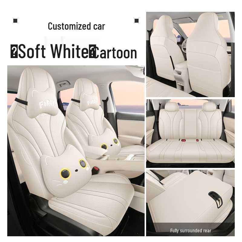All-Season Leather Seat Covers for Wuling Bingo S Car.
